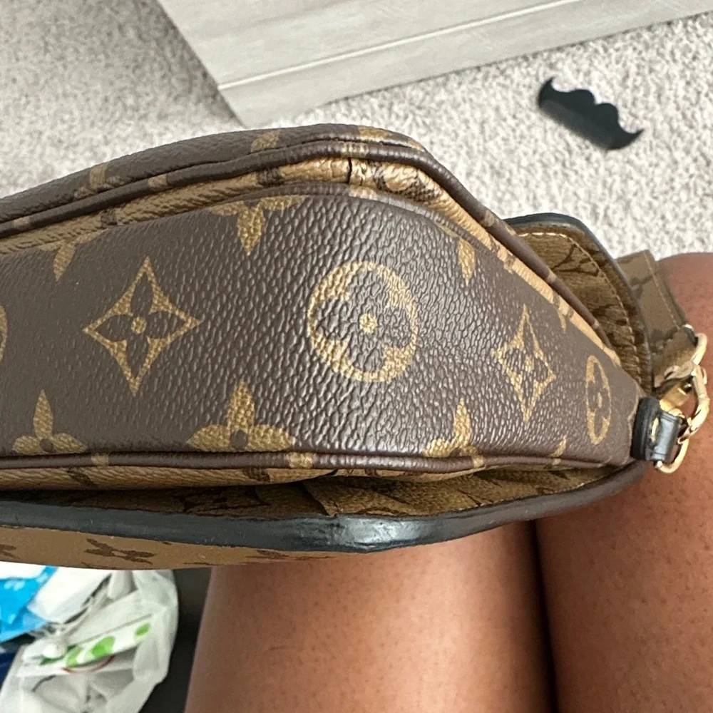 Louis Vuitton Two-Tone Monogram Crossbody Bag - Picture 10 of 16